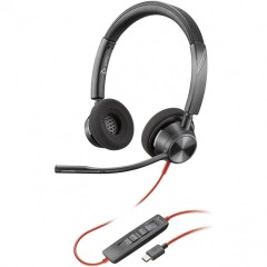Наушники Poly Blackwire 3320 Stereo Microsoft Teams Certified USB-C Headset +USB-C/<wbr>A Adapter (8X220AA)