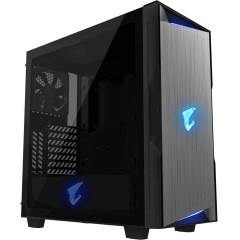 Компьютерный корпус GigaByte AORUS C300 GLASS, Без БП, HDMI, 2xUSB3.0/<wbr>Type-C, 2xFAN120, Black, ATX