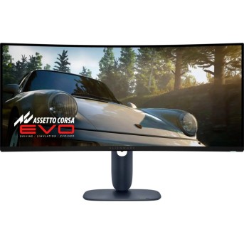 Монитор Dell Alienware 34" AW3425DW, 3440x1440 UW-QHD, QD OLED, 240Hz, 0.03ms, 2xHDMI, 1xDP, USB HUB в Metoo.kz - Metoo (1)
