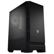 Компьютерный корпус FSP CMT260, Без БП, 2xUSB3.0/2xUSB2.0, 1xFAN120mm, Tempered Glass, Black, ATX