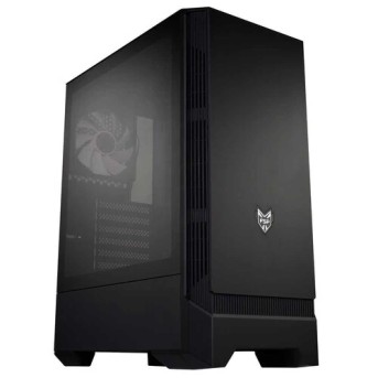 Компьютерный корпус FSP CMT260, Без БП, 2xUSB3.0/<wbr>2xUSB2.0, 1xFAN120mm, Tempered Glass, Black, ATX - Metoo (1)