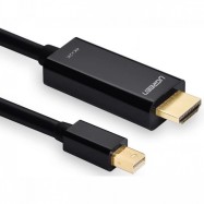 Кабель UGREEN MD101 Mini DP Male to HDMI Cable 4K 1.5m (Black)..