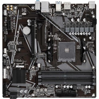 Материнская плата GIGABYTE A520M DS3H V2, AM4, 4xDDR4, PCIe3.0, DVI+HDMI, 4xSATA, M.2, GLAN, mATX в Metoo.kz - Metoo (3)