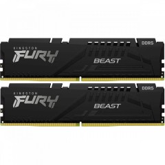 Kingston 64GB 6400MT/s DDR5 CL32 DIMM (Kit of 2) FURY Beast Black EXPO..