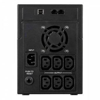 ИБП Ippon Back Basic 2200, 2200VA, 1320Вт, AVR 162-280В, 6хС13, управление по USB, без комлекта кабелей - Metoo (4)