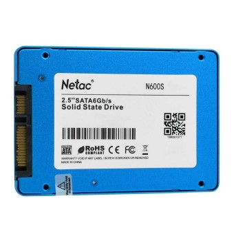 Твердотельный накопитель SSD 512Gb, SATA 6 Gb/s, Netac N600S, 2.5", 3D TLC, 540R/490W в Metoo.kz - Metoo (2)