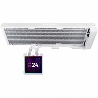 Водяное охлаждение для CPU Lian Li HydroShift II LCD-S 360 Fanless White G89.GHS2LCDS36NW.00 в Metoo.kz - Metoo (3)