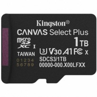 Карта памяти SD, Kingston Canvas Select Plus 512Gb, SDS3/512GB, UHS-I, U3, V30, 150Мб/с в Metoo.kz - Metoo (10)