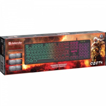 Клавиатура USB Defender Ozoth GK-106 в Metoo.kz - Metoo (2)