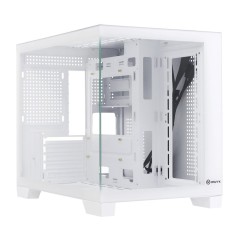 Компьютерный корпус ONVYX PCM420W, Без БП, 1xUSB3.0, 2xUSB2.0, HD-Audio, M-ATX/ITX, White..