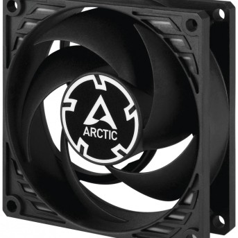 Кулер для корпуса ARCTIC P8 (Black), ACFAN00147A, 8cm, 3000rpm, 3Pin, Fluid Dynamic Bearing в Metoo.kz - Metoo (1)