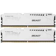 ОЗУ Kingston FURY Beast 128Gb (32x4) kit, DDR5 5600 MT/s, KF556C40BWK4-128, White