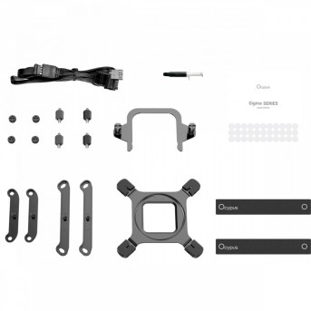 Водяное охлаждение для CPU Ocypus Sigma L36 BK ARGB TDP 300W 4-pin Intel/AMD Черный в Metoo.kz - Metoo (5)