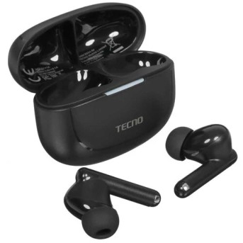 Наушники TECNO Buds 4 Air BD04 Air Black в Metoo.kz - Metoo (1)