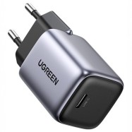 Зарядное устройство Ugreen CD319 USB-C GaN Fast Charger 30W EU Space Gray 90666..