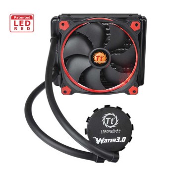 Водяное охлаждение Thermaltake Water 3.0 Riing Red 140, CL-W150-PL14RE-A - Metoo (1)