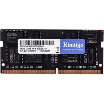 Модуль памяти для ноутбука Kimtigo KMKS 3200 8GB, DDR4 SO-DIMM, 8Gb, 3200Mhz, CL17 в Metoo.kz - Metoo (2)