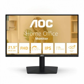 Монитор 21.5" AOC 22B15H2/01 IPS 1920x1080 120Hz 4ms 250 cd/m2 1000:1 VGA HDMI Черный в Metoo.kz - Metoo (1)