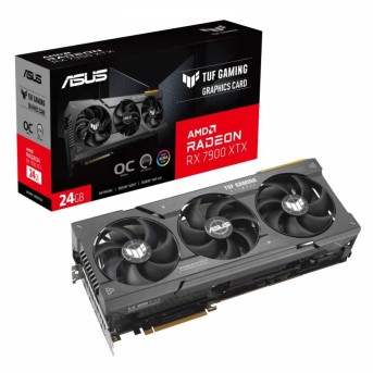 Видеокарта ASUS TUF Gaming Radeon™ RX 7900 XTX OC Edition, 24GB GDDR6, 384bit,1xHDMI,3xDP,TUF-RX7900XTX-O24G-GAMING, BOX - Metoo (6)