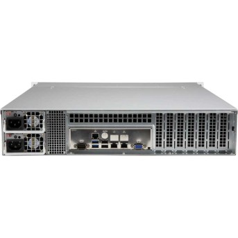 Supermicro server chassis CSE-LA26AC12-R920LP1, 2U Dual/Single Intel AMD CPUs, 12x 3.5" or 2.5" hot-swap SAS3/SATA drive bay with SES3, 12-port LFF Backplane Supports 12 x SAS3/SATA3/NVMe4 Storage Device, 7x 7x low-profile expansion slot, 920W R в Metoo.kz - Metoo (2)