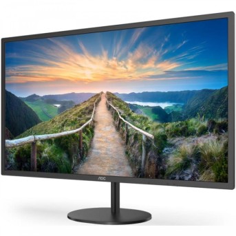 Монитор жидкокристаллический AOC Q32V4/01 LCD 31.5'' 16:9 2560х1440(WQHD) IPS, nonGLARE, 75 Hz, 250 cd/m2, H178°/V178°, 1200:1, 20М:1, 16.7M, 4ms, HDMI, DP, Tilt, Speakers, 3Y, Black в Metoo.kz - Metoo (3)