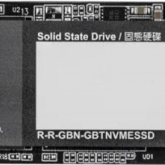 Твердотельный накопитель SSD 512Gb, PCIe3.0x4, GIGABYTE G3NVME512G, M.2 2280, NVMe1.3, R1900/W1200..