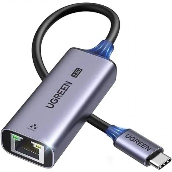 Адаптер UGREEN CM648 25052 USB-C 3.1 GEN1 To 2.5G Ethernet в Metoo.kz - Metoo (1)