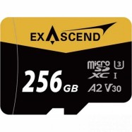 Карта памяти MicroSD Exascend Catalyst, 256Gb, SDXC I, UHS-I (V30), R175/W150 +SD adapter