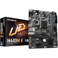 Материнская плата GIGABYTE H410M K 2.0, LGA1200, H410, 2xDDR4, PCIe 3.0, HDMI, 1xM.2, 4xSATA, mATX..