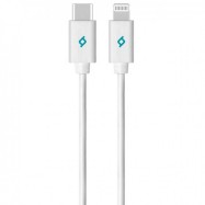 ttec Lightning Type C Charge / Data Cable , 150cm , White , MFi..