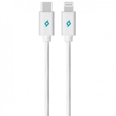 ttec Lightning Type C Charge / Data Cable , 150cm , White , MFi