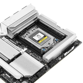 Материнская плата GIGABYTE TRX50 AERO D, sTR5, TRX50, 4xDDR5, 2xPCIe5.0, 4xM.2, 8xSATA, E-ATX в Metoo.kz - Metoo (4)