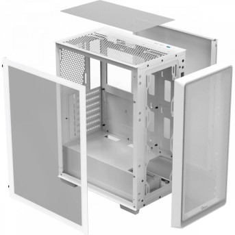 Корпус Ocypus Gamma C60 WH ATX/mATX/ITX 3xUSB Белый Gamma-C60-WHG000XX-GL в Metoo.kz - Metoo (5)