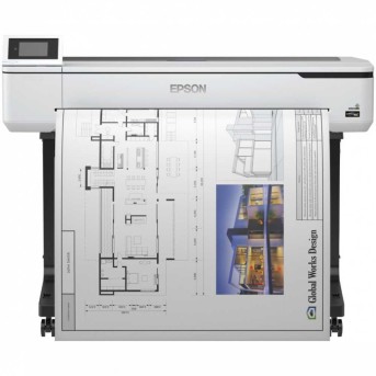 Плоттер Epson SureColor SC-T5100 C11CF12301A0, печать A0+ (2400x1200 dpi), USB 3.0, Gigabit ethernet interface, Wi-Fi в Metoo.kz - Metoo (2)