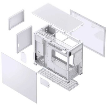 Компьютерный корпус Jonsbo D31 MESH White без Б/<wbr>П - Metoo (5)