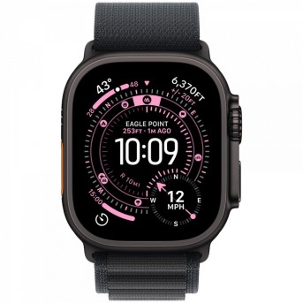 Apple Watch Ultra 3 GPS + Cellular 49mm Black Titanium Case with Black Alpine Loop - Medium,Model A3281 в Metoo.kz - Metoo (2)