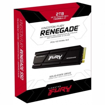 Твердотельный накопитель SSD 2000 Gb M.2 2280 Kingston Fury Renegade SFYRDK/2000G NVMe PCIe 4.0 NVMe в Metoo.kz - Metoo (3)