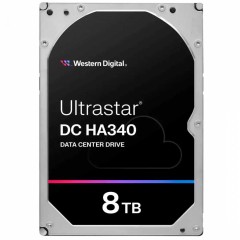 Жесткий диск повышенной надежности HDD 8Tb WD ULTRASTAR 256MB 7200RPM SATA3 3,5" WUS721208BLE6L4