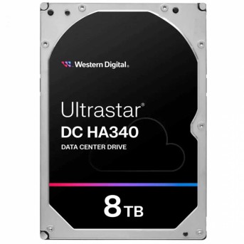 Жесткий диск повышенной надежности HDD 8Tb WD ULTRASTAR 256MB 7200RPM SATA3 3,5" WUS721208BLE6L4 в Metoo.kz - Metoo (1)