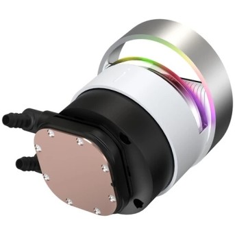 Водяное охлаждение для CPU Ocypus Sigma L36 WH ARGB TDP 300W 4-pin Intel/AMD Белый в Metoo.kz - Metoo (2)