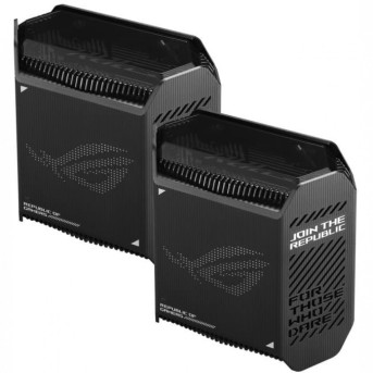 Wi-Fi Mesh Система ASUS ROG Rapture GT6 (B-2-PK), Wi-Fi 6E, 802.11ax, 574+4804+4804Mbps, 2pak, black в Metoo.kz - Metoo (8)