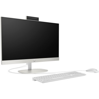 Моноблок HP 7Y057EA All-in-One 24-cr0010ci 23,8'' FHD (1920 x 1080) IPS/AMD Ryzen 5 7520U up to 4,3GHz Quad/8GB/512GB/Integrated AMDRadeon/Wi-Fi 6/BT5.3/HP TrueVision 720p/USB mouse+keyboard/Windows 11 Home/1Y/Shell White в Metoo.kz - Metoo (3)