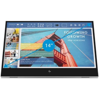 Монитор HP Europe E14 G4 Portable (1B065AA#ABB) в Metoo.kz - Metoo (2)