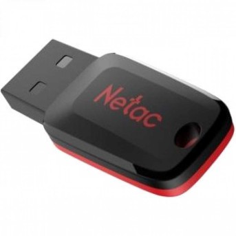 Флэш-накопитель Netac U197N USB2.0 Flash Drive 32GB, Black+Red, ABS+PC - Metoo (3)