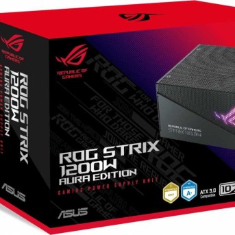 Блок питания ROG STRIX 1200W Gold Aura Edition, 80 PLUS Gold, ARGB, FULL MODULAR, BOX в Metoo.kz - Metoo (3)
