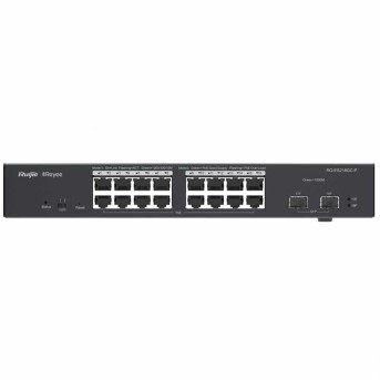 Коммутатор управляемый Reyee RG-ES218GC-P, 16Gb x PoE, 2 SFP Uplink, PoE 240W в Metoo.kz - Metoo (2)