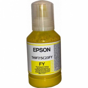 Емкость с флуоресцентными желтыми чернилами Epson C13T49F700 140 мл в Metoo.kz - Metoo (1)