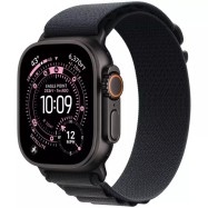 Apple Watch Ultra 3 GPS + Cellular 49mm Black Titanium Case with Black Alpine Loop - Small,Model A..