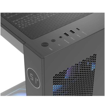 Корпус Ocypus Iota C70 BK ARGB ATX/mATX/mITX 2xUSB, Type-C, Черный, Iota-C70-BKD600XX-GL в Metoo.kz - Metoo (4)