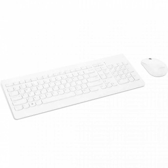 Клавиатура и мышь Lenovo 510 Wireless Combo Keyboard & Mouse White - Metoo (4)